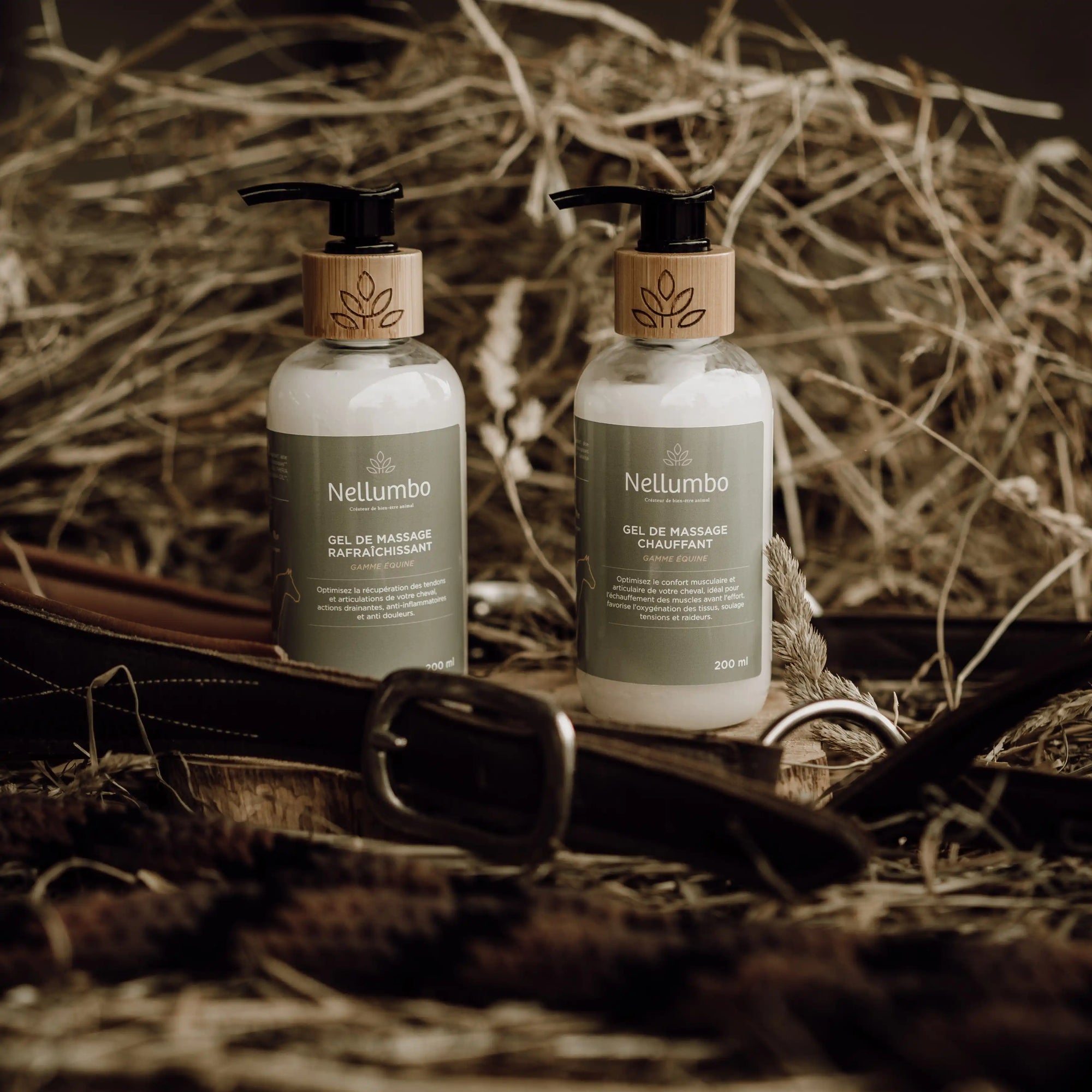 Gel de massage chauffant