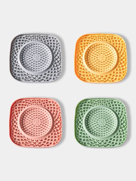 Tapis de Léchage pour chien - Yoomy Plate - Vert
