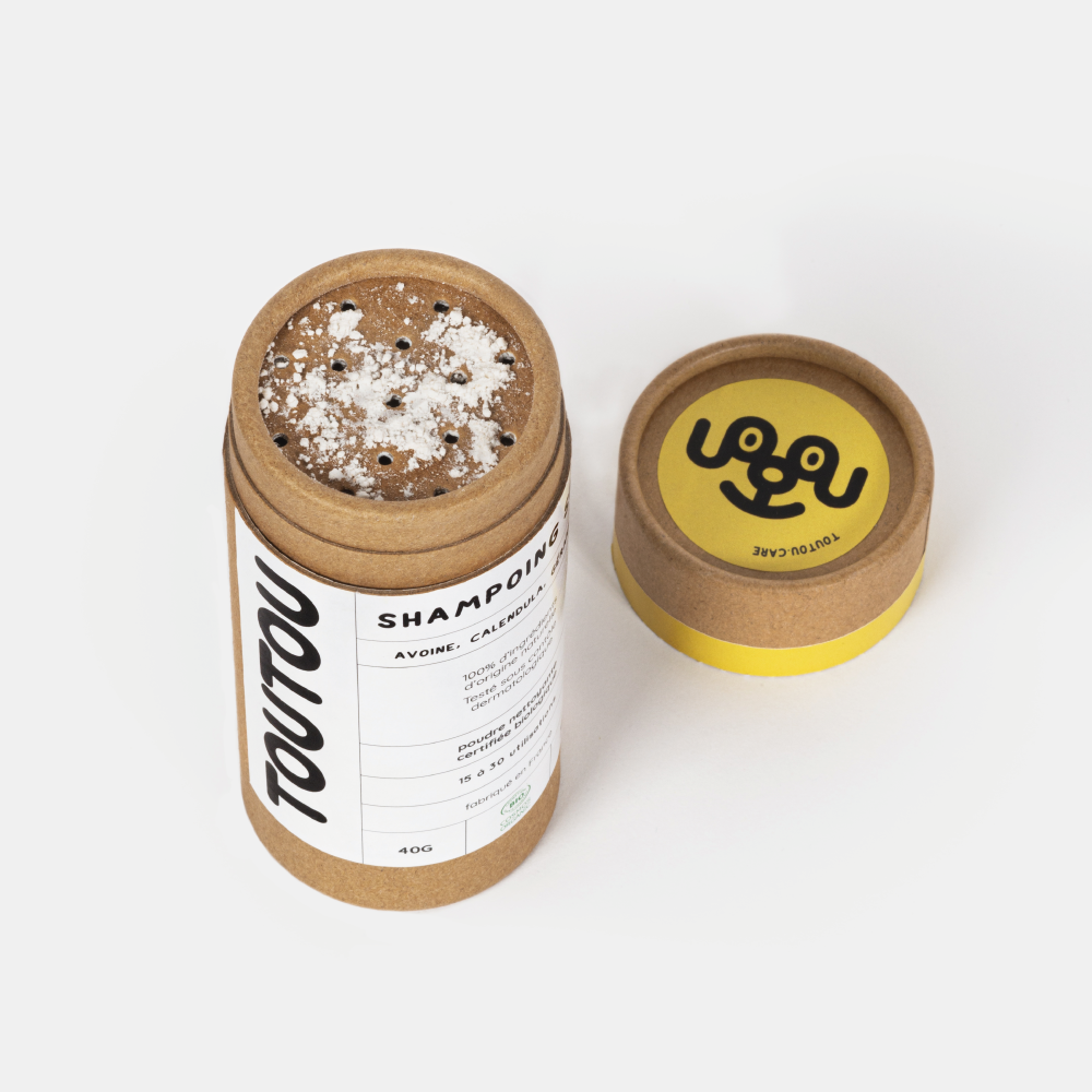 Shampoing sec certifié bio