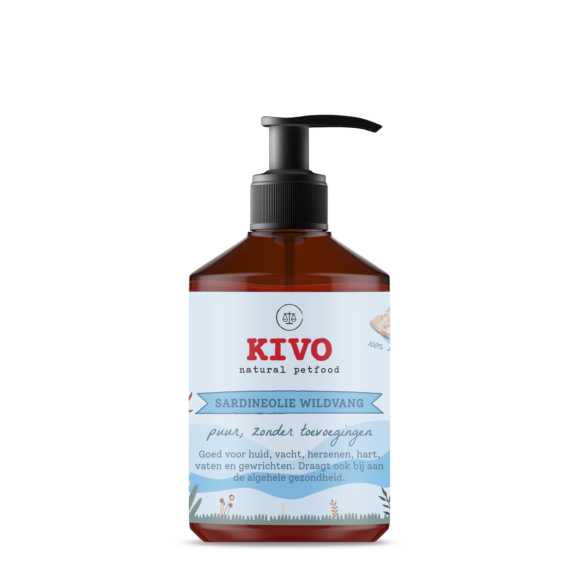 Huile de sardine Pure Wildvang - 500 ml