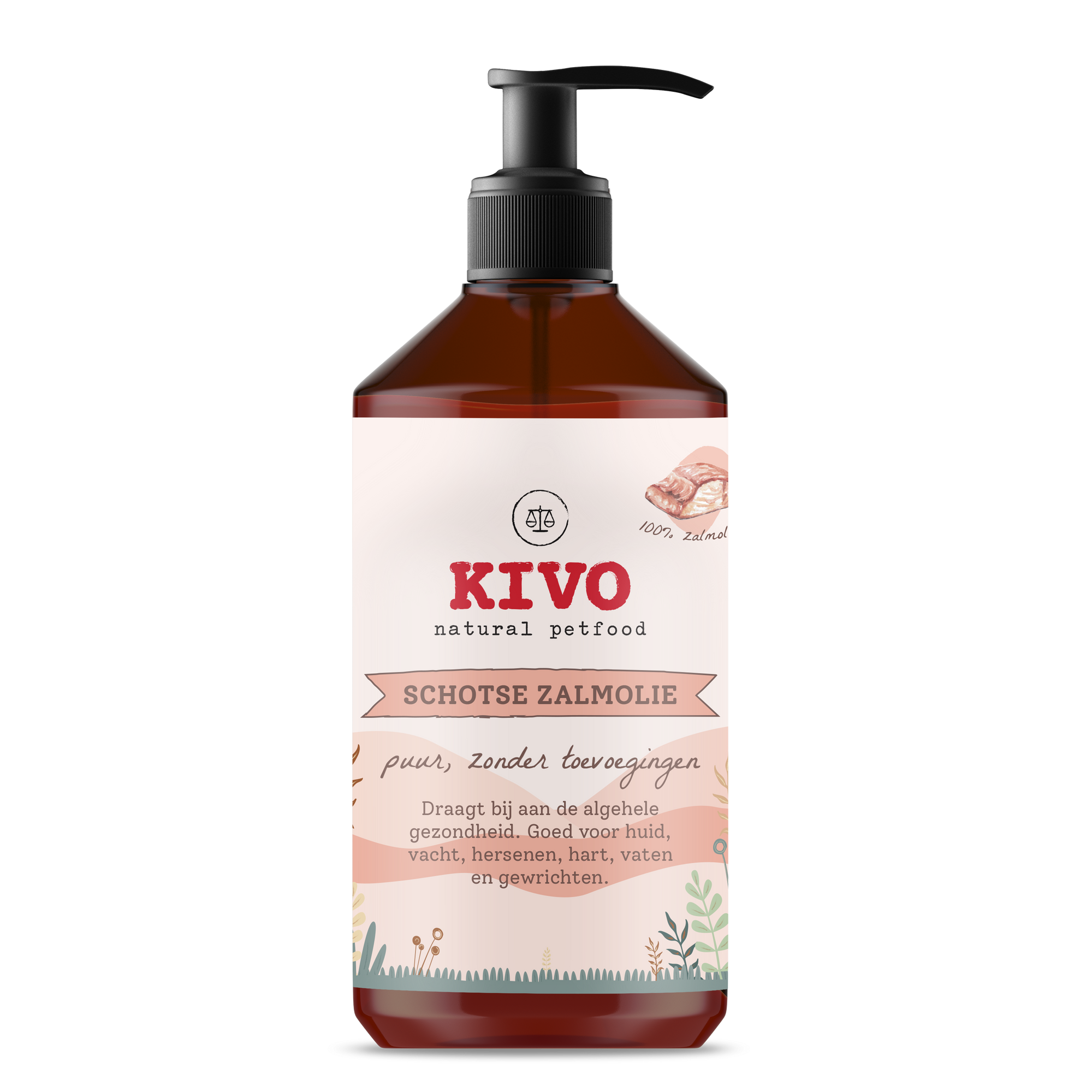 Huile de saumon écossaise : 500 ml