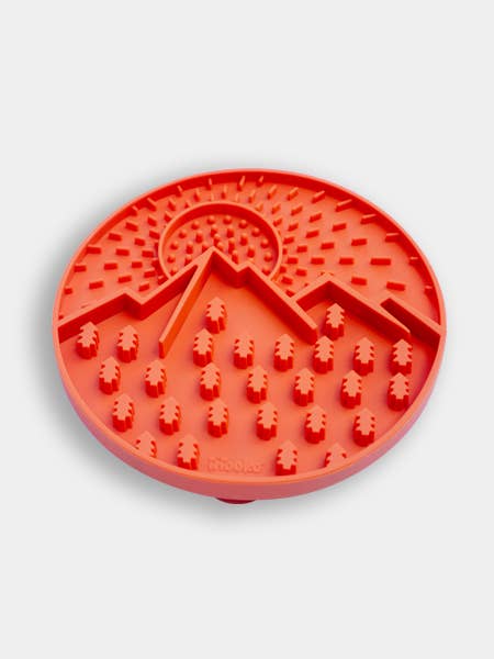 Tapis de Léchage pour chien et chat - Explorer Mat - Orange