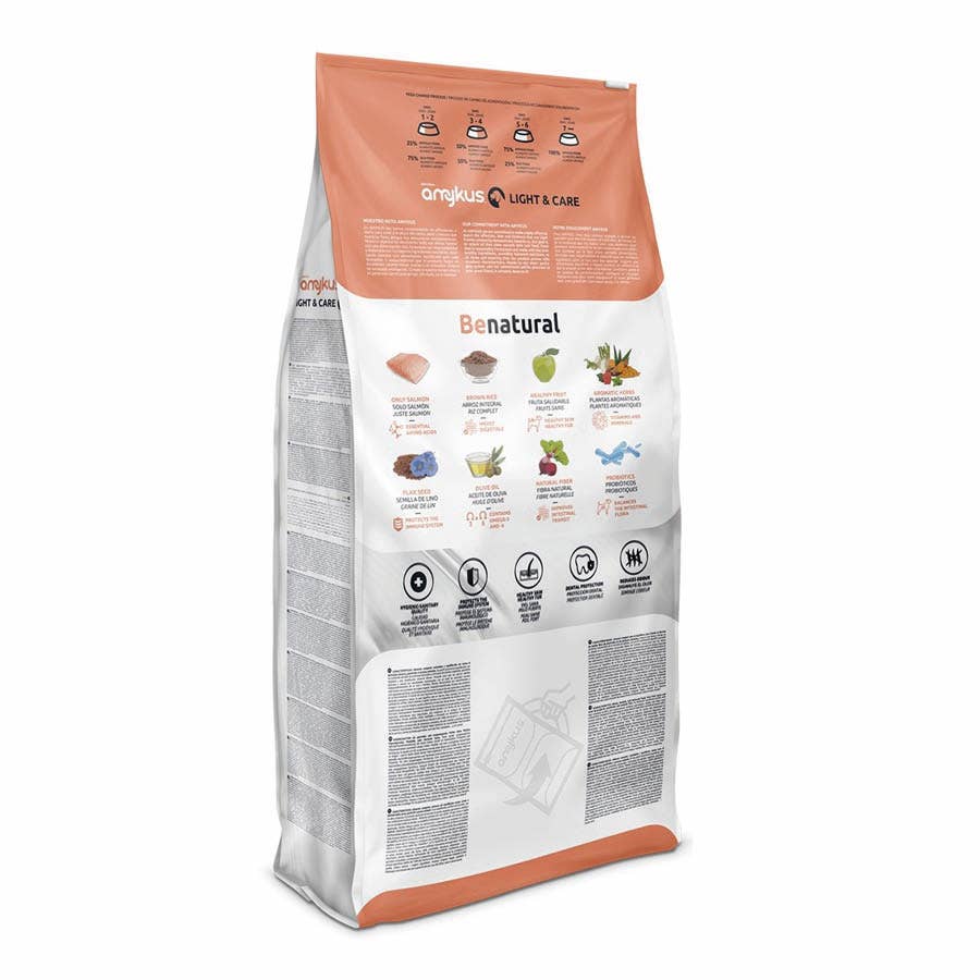 Croquettes Amykus Original Light & Care - nourriture pour chiens âgés