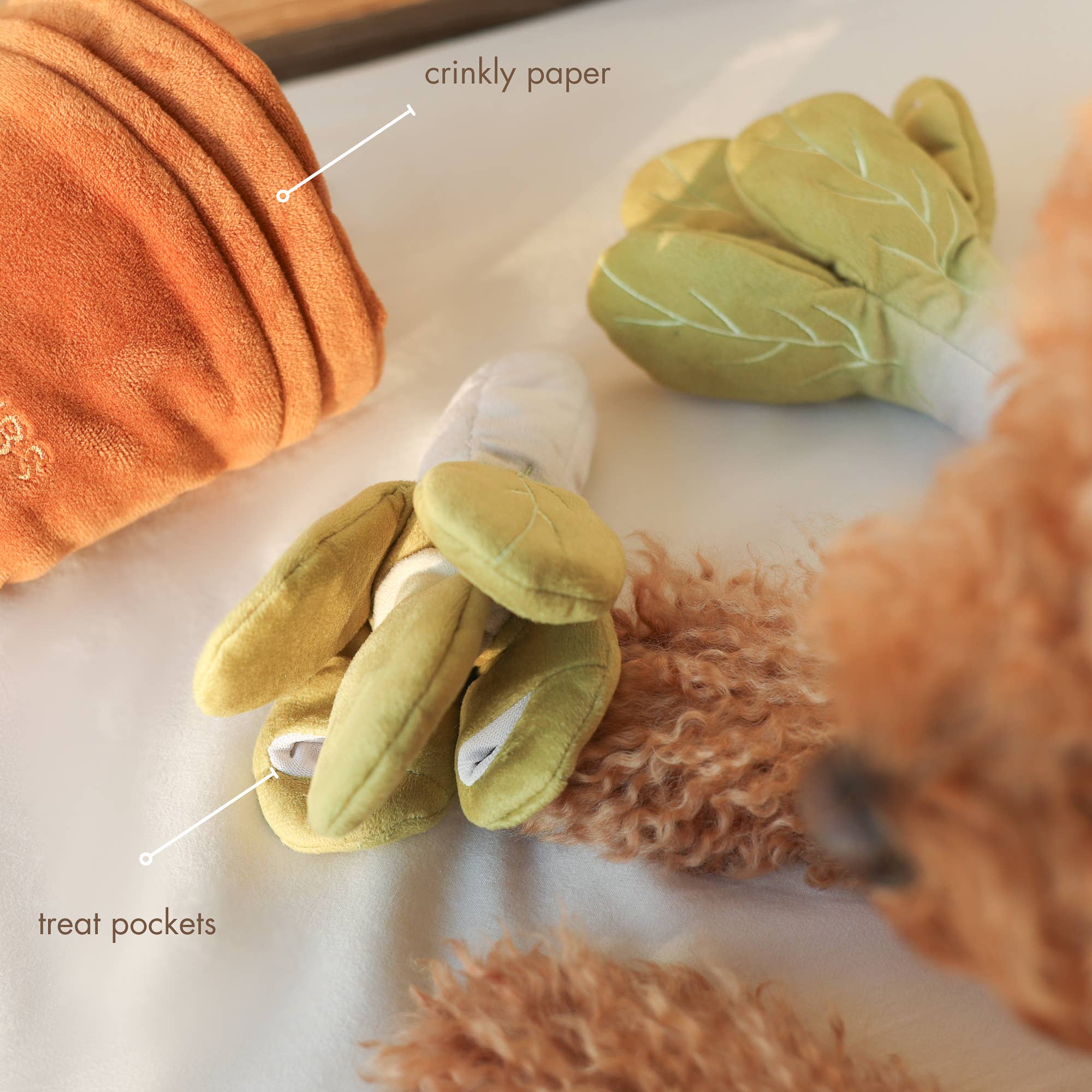 Bouquet de Chou - Peluche de fouille