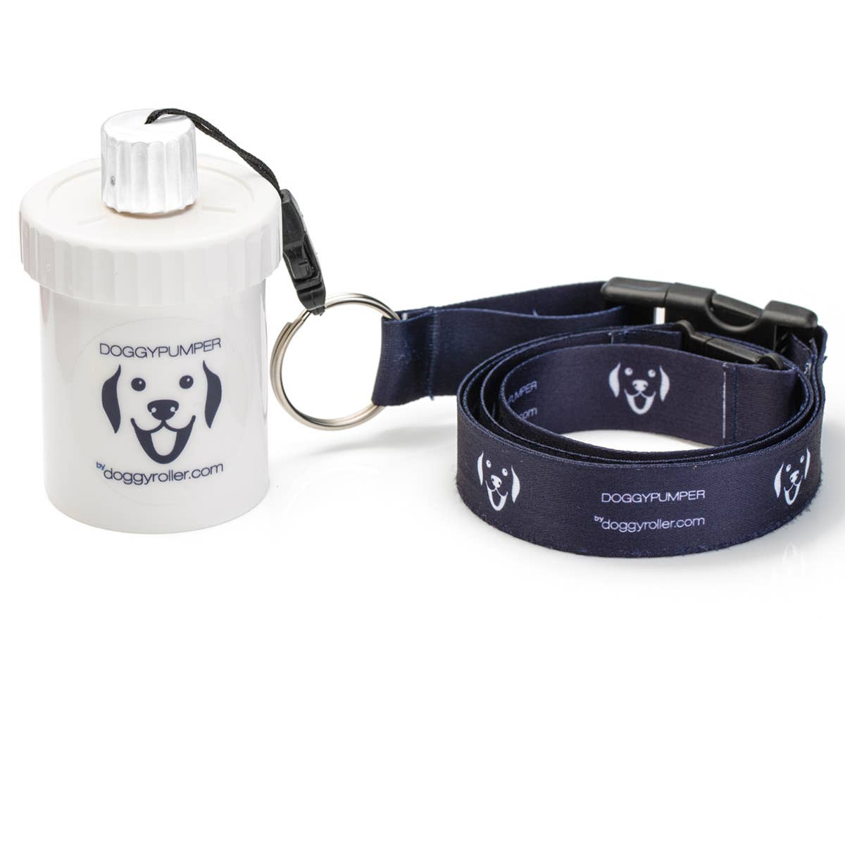DOGGYPUMPER avec lanière - distributeur de patés rechargeable