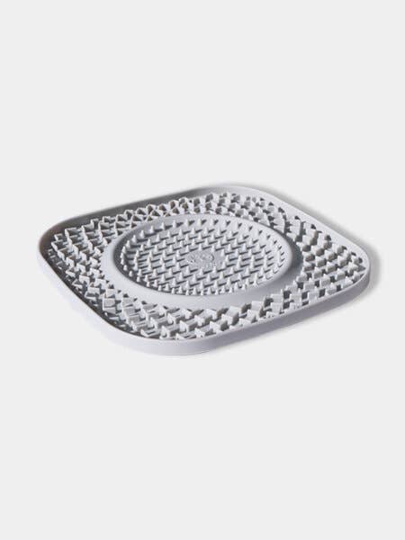 Tapis de Léchage pour chien - Yoomy Plate - Gris